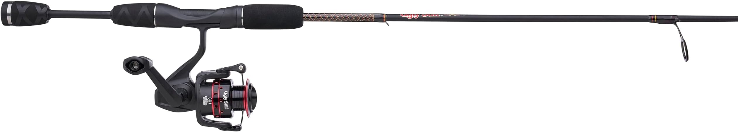 Ugly Stik GX2 スピニングリールと釣り竿のコンボ。