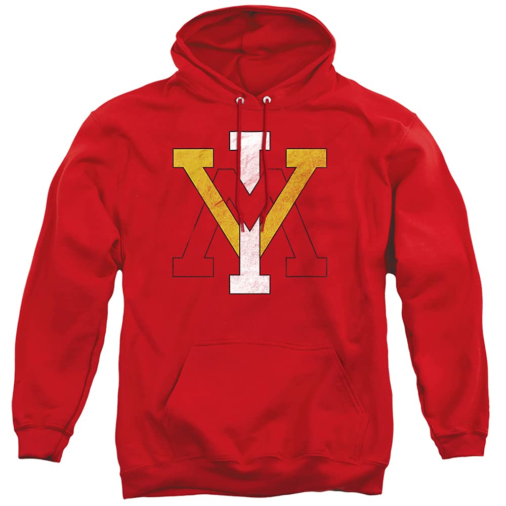 LOGOVISION Official Collegiate Distressed Primary Logo Adult Pullover Hoodie Collection — view 358