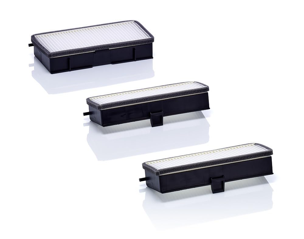 MANN-FILTER CU 19 000-3 Cabin Air Filter (set of 3) - for Cars + Transporters