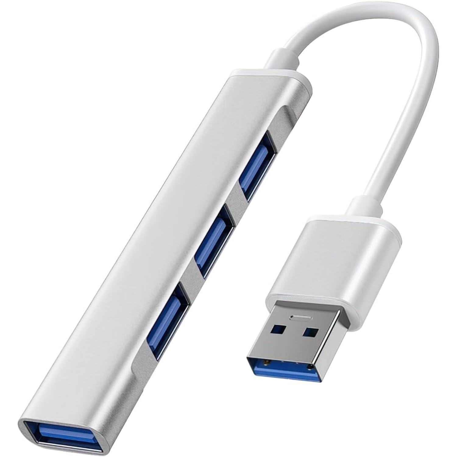 USB C Hub 4 Port USB 3.0 Adapter, Type C Multi USB Splitter Dock, 5Gbps Fast Data Hub for Laptop, PC, Compatible with Keyboard, Mouse, Pendrive, Fast Data Transfer Splitter-image-41