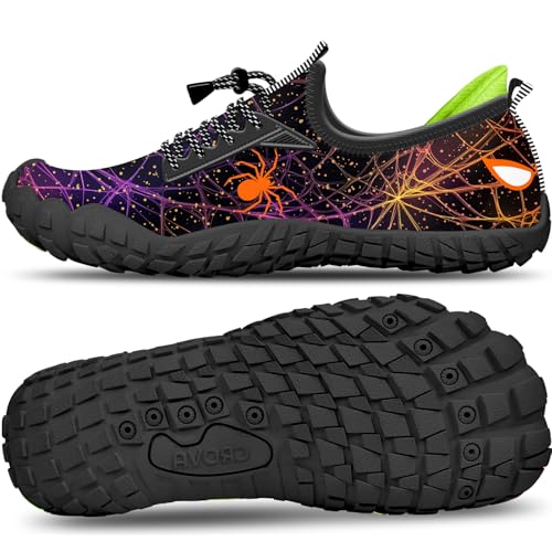 Built-in Heel Grips Water Shoes for Kids Girls Boys Hiking Wide Barefoot Swim Beach Pool Big Kid