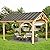 YOLENY Wood Gazebo, 12' x 15' Gazebo Hardtop Gazebo, Spruce Wood Solid Wood Gazebo, Waterproof Asphalt Roof, for Lawns, Beach, Patio, Garden, Yard, Easy Assembly