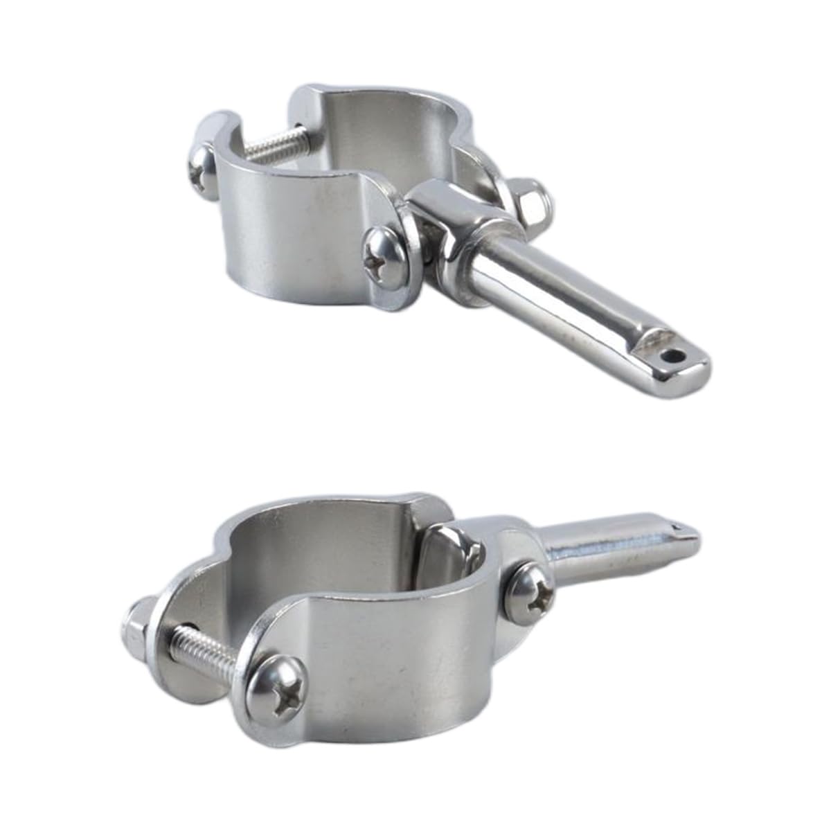 2 Soportes Para Remos De Acero Inoxidable Para Barco, Accesorios Ajustables Para La Mayoría De Remos.