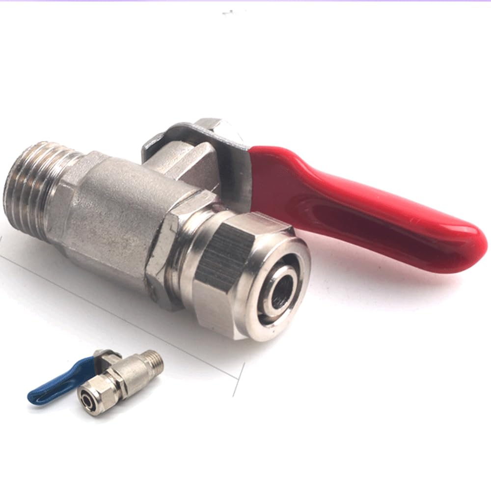 Connecteur rapide POM 1/4 3/8 1/2 pour tube de systeme RO et filtre eau