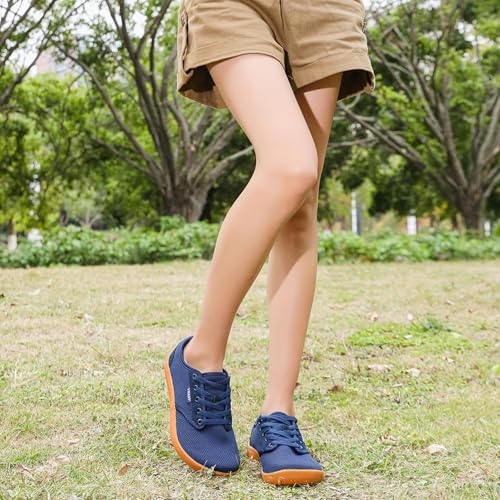 Women Barefoot Shoes Wide Toe Minimalist Walking Shoes Slip on Zero Drop Sole Cross-Trainer Sneakers Lightweight Workout2