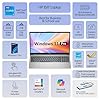 HP 15.6" FHD Touch Laptop, Intel i5, 16GB RAM, 512GB SSD, Windows 11 Pro, Wi-Fi 6, Flagship Business Laptop Bundle with Docking Station – Natural Silver