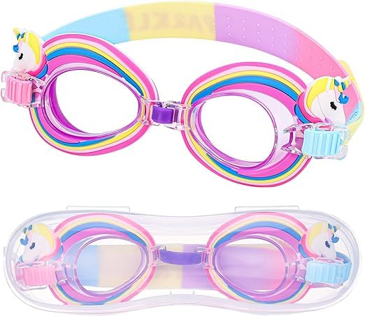 LIGHTER HOUSE Cutest Newest design Unicorn Theme Swimming Goggles Anti-Fog UV Protection for Boys Girls (01 Pc.) (B0D3M297RF) Amazon Price History, Amazon Price Tracker