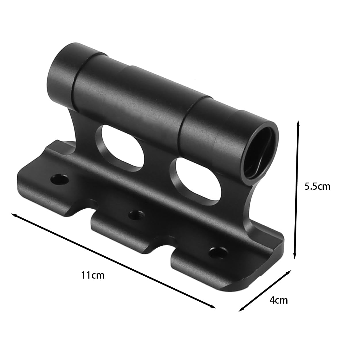 Supporto per Forcella Bici con sgancio rapido, Portapacchi per Tetto Auto per Perno Passante da 5x100 mm, 12x100 mm, 15x100 mm, 15x110 mm