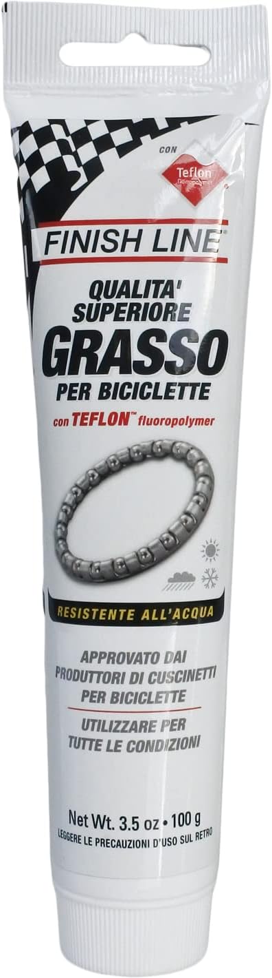 Grasso Sintetico Teflon Finish Line - Per Manutenzione Bici E Componenti Meccanici