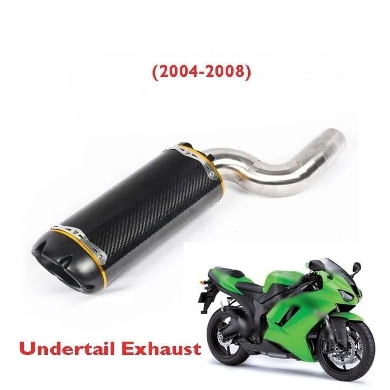 レディースマフラー バイク用エキゾーストサイレンサー カワサキ用忍者用 ZX-6R 636 2004