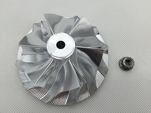 Billet Compressor Wheel for Powerstroke 7.3L Aftermarket Upgrade GARRETT GTP38R Turbo Charger 88/65.87/6.35