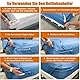 BESTXH Spannbettlaken Halter, 4 Stück Bettlakenhalter mit Verschlussstreifen, Heavy Duty Bettlakenhalter Ecke, Bettlaken Halter Gegen Verrutschen, Bettlaken Eckschloss,Weiß,4pcs