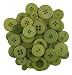 Buttons Galore Hand Dyed Buttons, 5.5-Ounce, Apple Green
