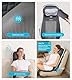 ALLJOY Shiatsu Massagesitzauflage für Nacken Schultern Rücken, Elektrischer Massagegerät mit Wärme Kneten Vibration, Valentinstag Geschenke für Frauen Männer