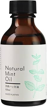 Amazon.co.jp: ハッカ油 天然 100% 日本製 100mL ハッカオイル はっか