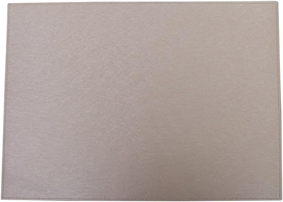 4 Pcs Table Place Mat Leather Western Placemat Tableware Retro Rectangular (Color : E Size 33 * 46cm) (e