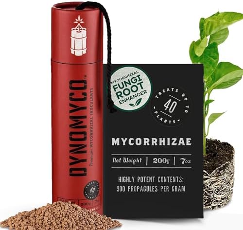 DYNOMYCO Mycorrhizal Fungi Inoculant, 200g/7oz