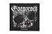 Gorgoroth Skull Norwegian Black Metal Music Band Woven Patch Applique