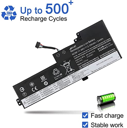 Image of JOTACT 01AV421 ThinkPad T470 T480 Laptop Battery Compatible with Lenovo ThinkPad A475 A485 TP25 Series Notebook 01AV489 01AV419 01AV420 SB10K97578 SB10K97576 SB10K97577 11.46V 24Wh 2095mAh 3-Cell