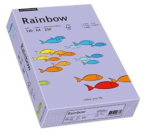 Rainbow Druckerpapier violett, A4, 250 Blatt