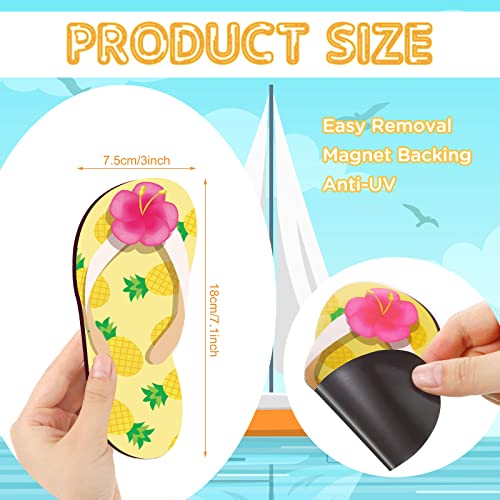 Imanes Decorativos Flip Flop Tropical Pack 20 Piezas miniatura 2