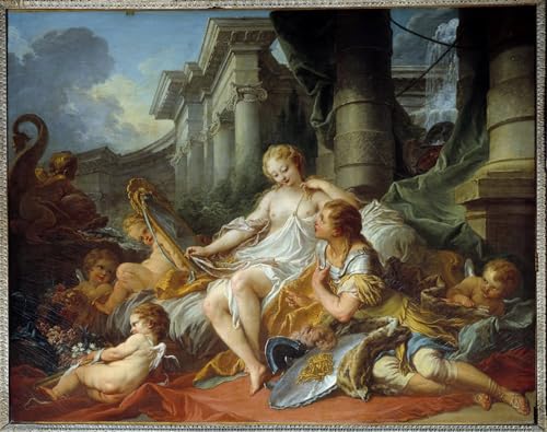 Cuadro de François Boucher de 60x90cm para Renovar Paredes Vacías y Pasillos Aburridos