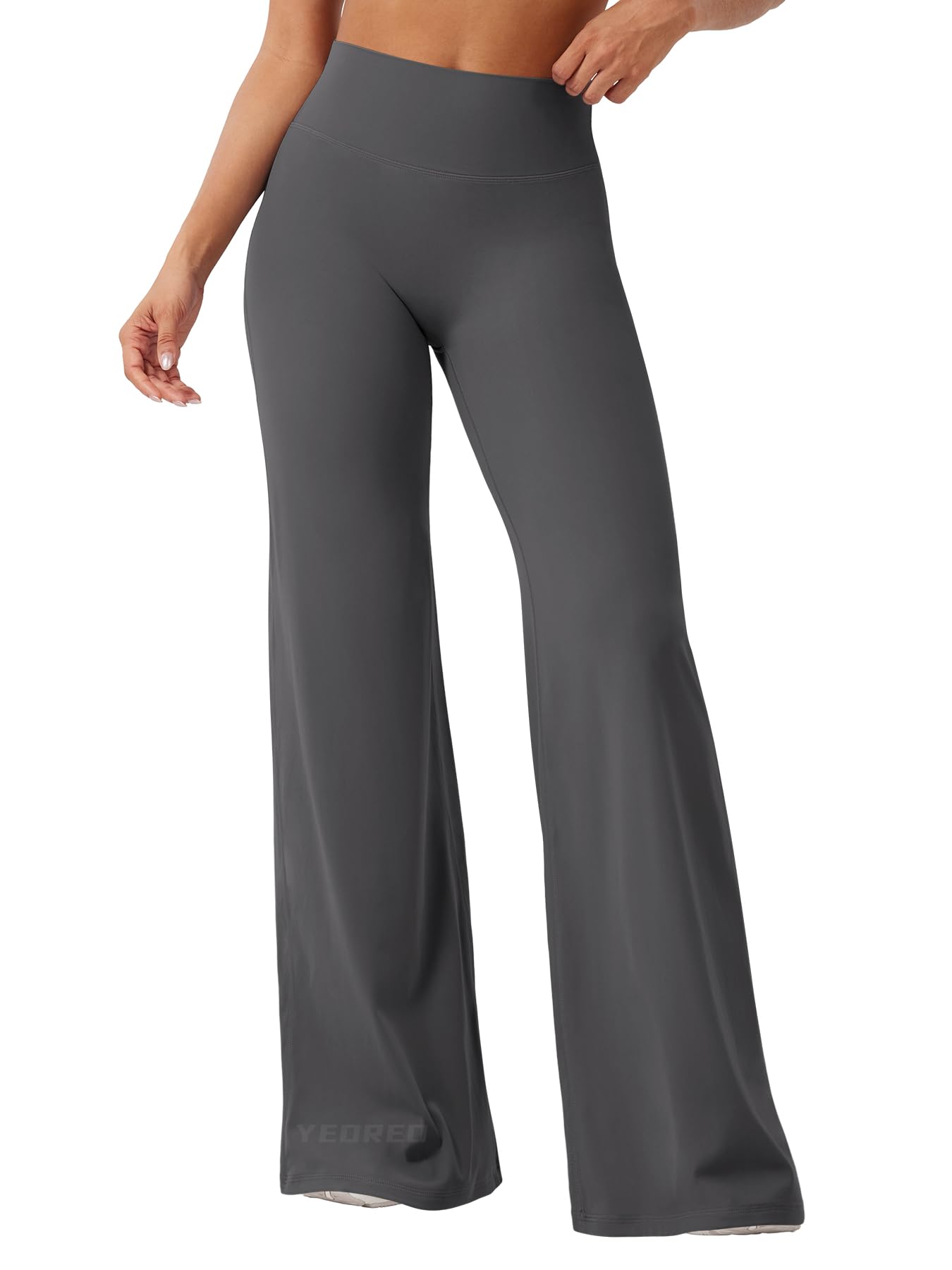 YEOREO Workout Leggings Womens No Front Seam Straight Leggings 29"/ 31.5"/ 33"/ 35" High Waist Buttery Eddiy Gym Yoga Pants — view 24