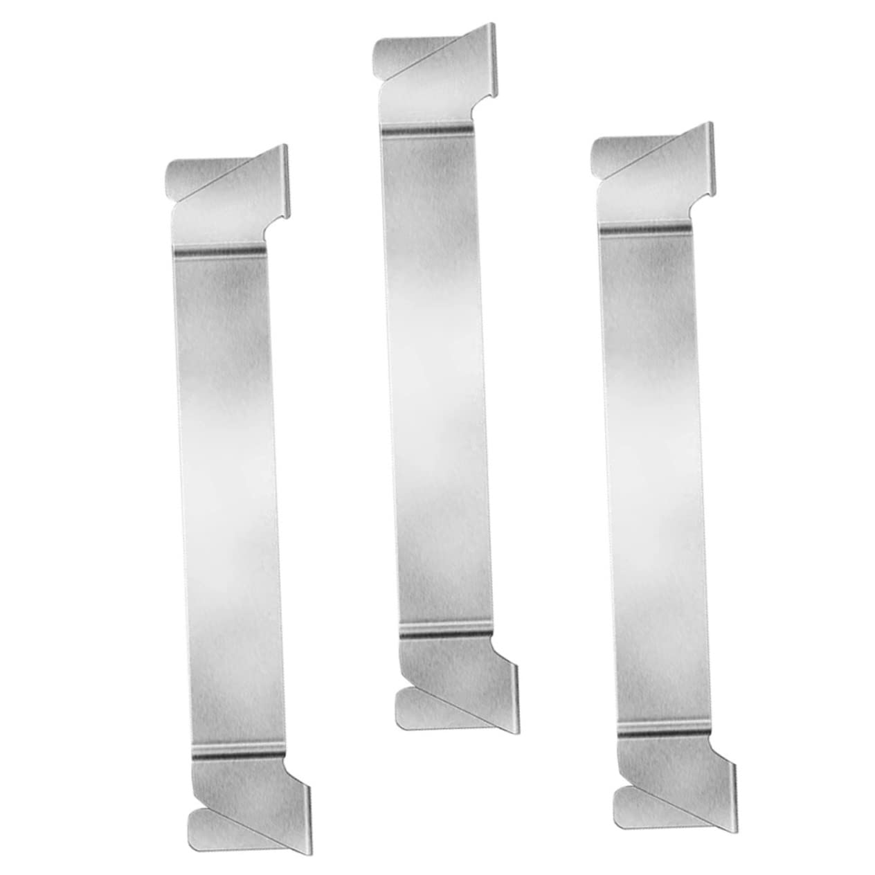 Sosoport 3 Sätze BBQ Tool Rack Gestell Grillzubehör Rost Für Grillbesteck Aus Edelstahl Edelstahlküchenutensilien Backspatelhalter Utensilienregal Rostfreier Silber 3 Stück * 3