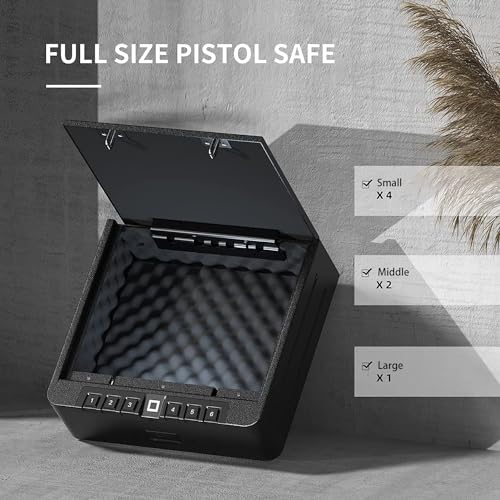 XDeer S005 Biometric Gun Safe for Pistols Reviews