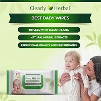Clearly Herbal Baby Wipes, made with Essential Oils and Natural Herbal Extracts, Parent's Choice, Case Pack 288 Plant Based Wipes (4 Packs x 72 Count) — image 6