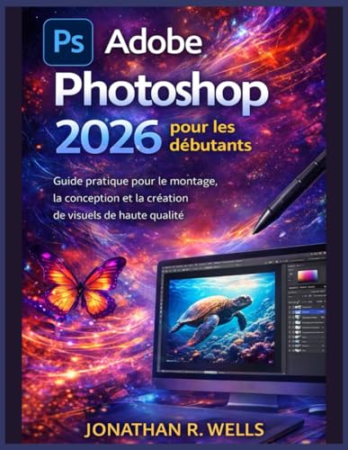 Adobe Photoshop 2026 pour les débutants: Guide pratique pour le montage, la conception et la création de visuels de haute qualité
