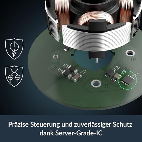 ARCTIC P12 Pro PST (5 Stück) - Leistungsstarker Premium PC Lüfter, 120 mm PWM Case Fan mit Y-Kabelsplitter, Gehäuselüfter, 600–3000 rpm, 0 rpm <5% PWM, Hydrodynamisches Gleitlager, 4-Pin - Schwarz