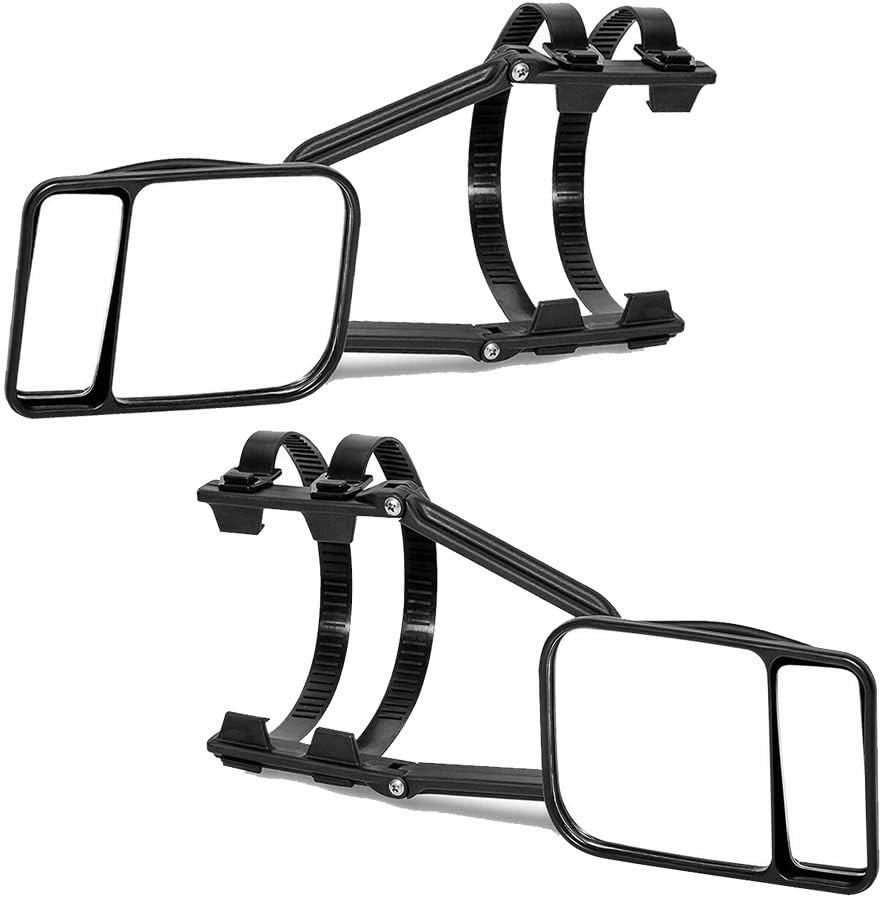 Fastcar Universal Extension Dual Towing Mirror - Pair