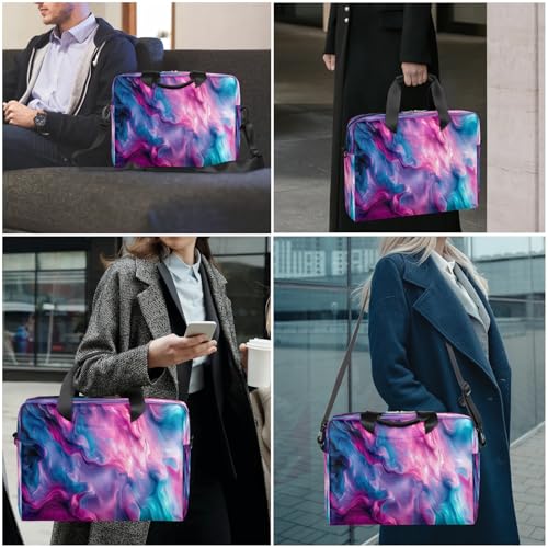 Sac à main pour ordinateur portable 13 à 16 pouces grand format noir - 7