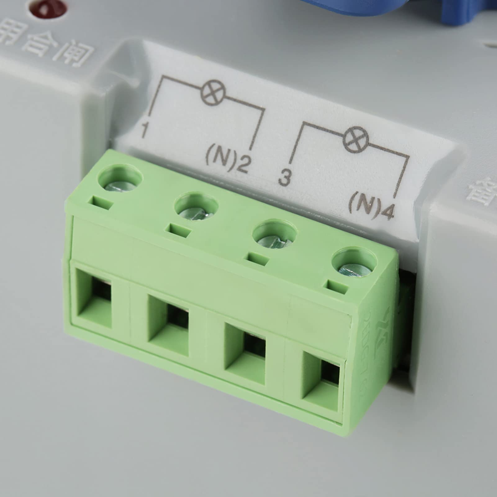 Commutateur de Transfert Automatique, 220V 63A 2P, Disjoncteur à Double Alimentation, Mini Interrupteur avec Protection Complète et Interface EP