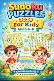 Sodoku Puzzles 2026: For kids Ages 6-8 years (English Edition)