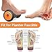BESKAR Foot Massager Roller for Plantar Fasciitis Relief, Portable, Deep Tissue Muscle Massage, Foot Arch and Heel Pain, Reflexology Tool
