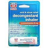 Rite Aid Nasal Decongestant Inhaler - 0.007 oz | Nasal Congestion Relief | Cold & Sinus Relief
