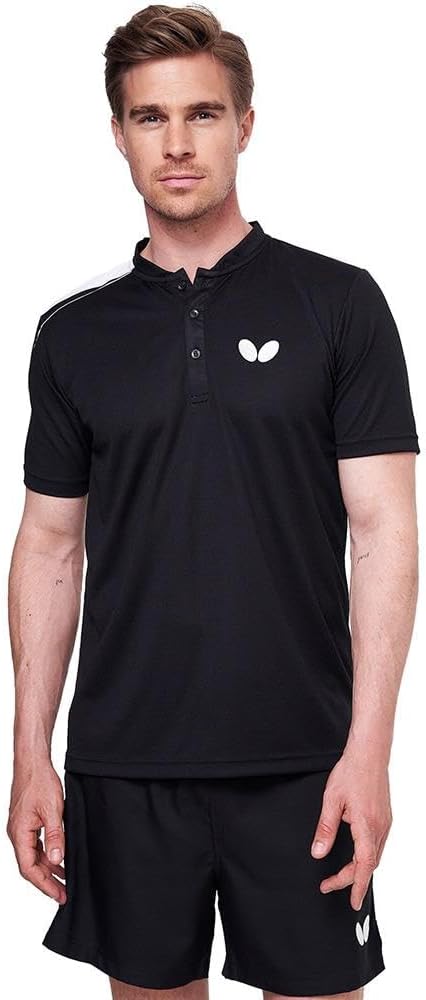 Butterfly Tosy Shirt - Comfortable, Sporty, Dry-fit, Athletic Performance Shirt, Henley T-Shirt, Table Tennis