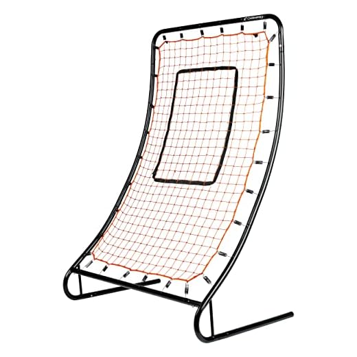 CHAMPRO Infinity Pitchback Screen Rebound Net for Baseball/Softball Training, 54"x36"