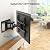 HOME VISION Full Motion TV Wall Mount for 32-85 inch TVs up to 132lbs, Fits 8”/ 12” /16” Wood Studs, TV Mount Wall Bracket with Dual Articulating Arms, Swivel, Tilt, Max VESA 600x400mm