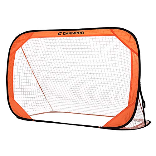 Champro Pop Up Goal, Individual (Orange, 6 x 4-Feet)