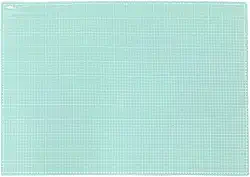 Base de Corte Tapete Emborrachado Grande A1 90x60 Dupla Face Para Artesanato Patchwork Scrapbook (Placa de Corte Tiffany)