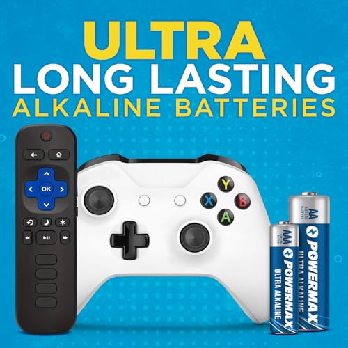 Powermax Alkaline Batteries 24-Count Combo Pack, (12 Double AA, 12 Triple AAA), Ultra Long Lasting Battery for Home and Office, 10-Year Shelf Life, Reclosable Packaging - Image 5
