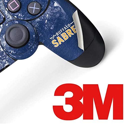 Vista 8 de Skinit - Skin para juegos para PS4 Pro/Slim Controller – licencia oficial NHL Buffalo Sabres Home Jersey
