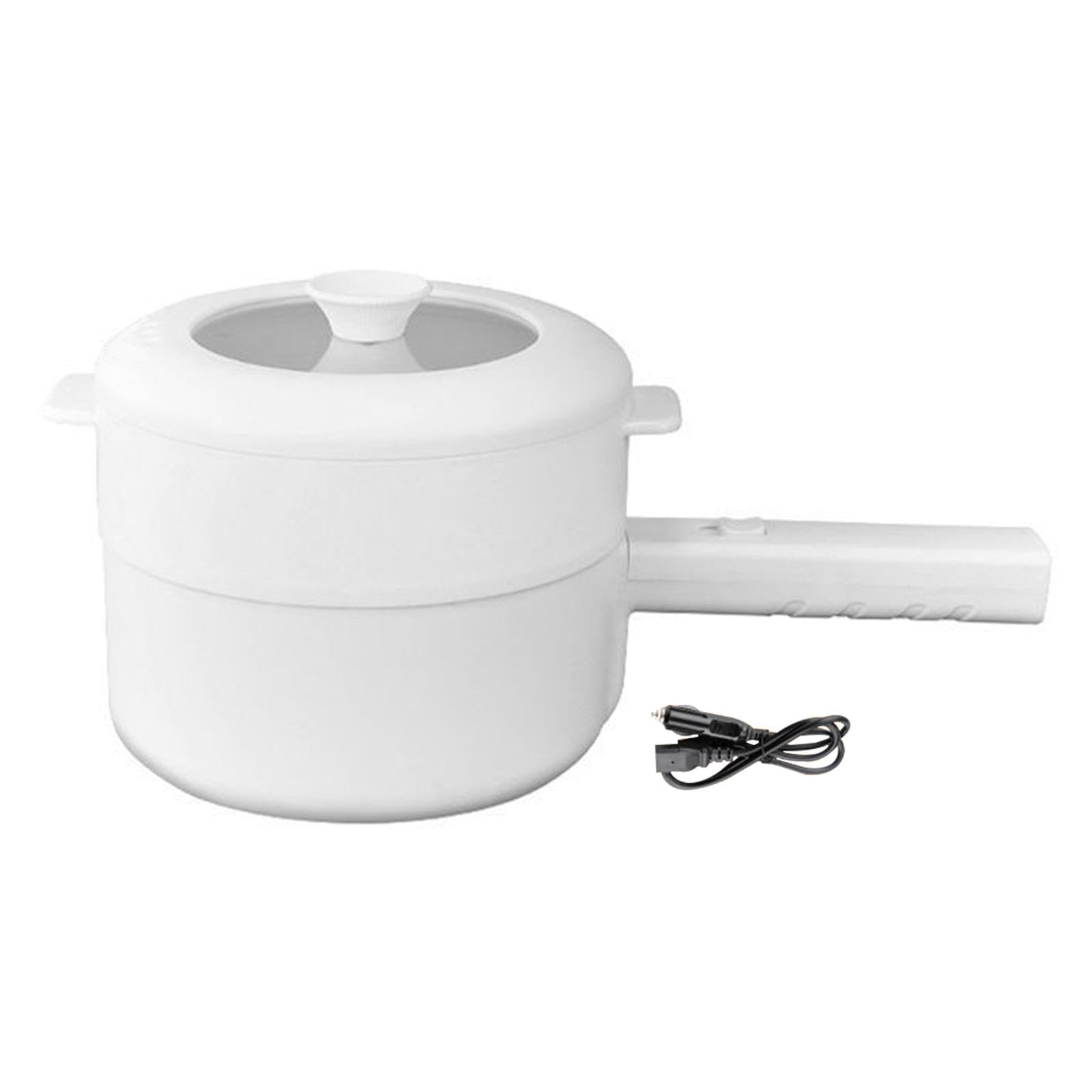 Merishopp Electric Cooker Wok Nonstick Electric Skillet for Porridge Noodles Eggs 110W Mechanical-image-34