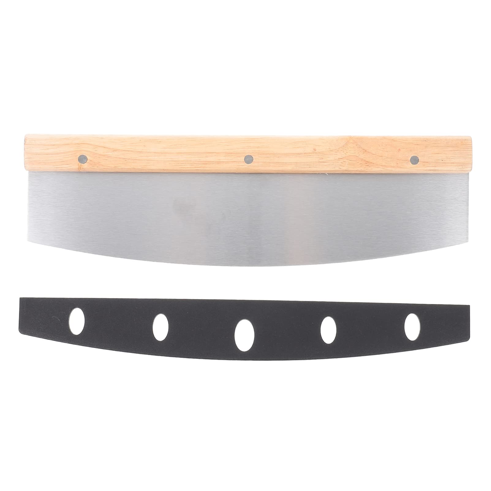 LAPYAPPE Handle Pizza Cutter with Protective Pouch Stainless Steel Slicing Tool for Home Baking Restaurants and Bakeries Essential Kitchen Accessory