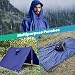 Stynice Leicht Wasserdicht Regenponcho Herren & Damen - Mehrzweck Regenjacke Outdoor mit Kapuze Faltbare Tasche für Camping Wandern Hikking - Atmungsaktive 3in1 Regencape