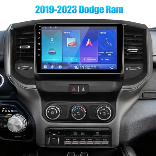 Radio para Dodge Ram con pantalla táctil de 9 pulgadas miniatura 2
