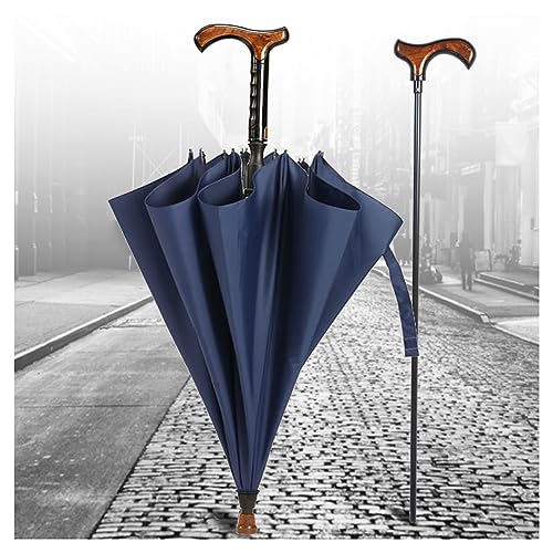 Canne de marche 2 en 1 coupe-vent pour vos randonnées et balades nature